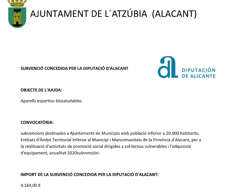 Subvenció per a la realització d’activitats de promoció social dirigides a col·lectius vulnerables i l’adquisició d’equipament
