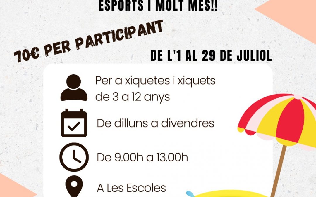 Escola d’estiu 2022