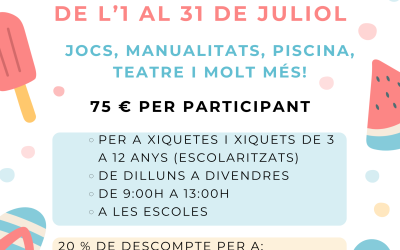 ESCOLA D’ESTIU 2026